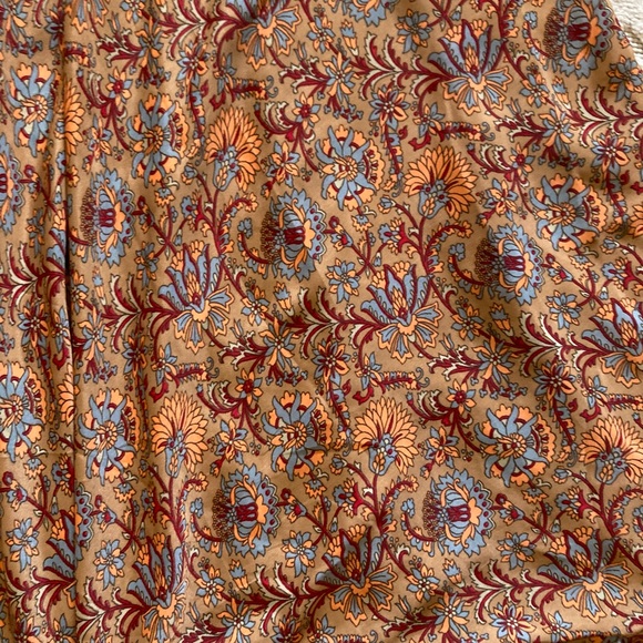 Orange Tiered Ruffled Maxi Sundress - Picture 4 of 8